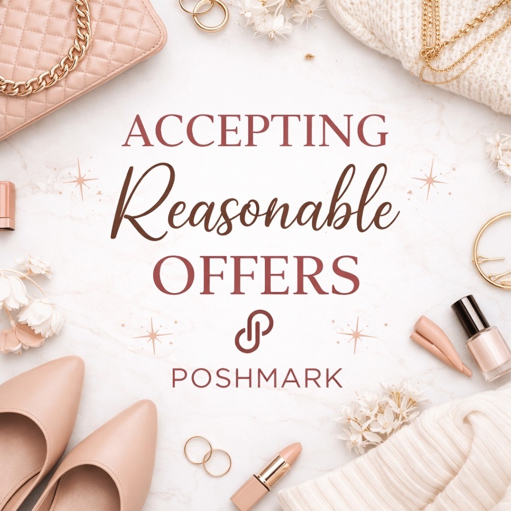 Accepting reasonable offers on my items in closet.